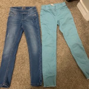 Justice Girls Size 8 - 5 pairs - Like new